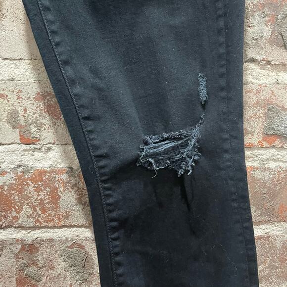 Mother The Looker Ankle Fray Jeans in Guilty As Sin Size 27 - Picture 5 of 12